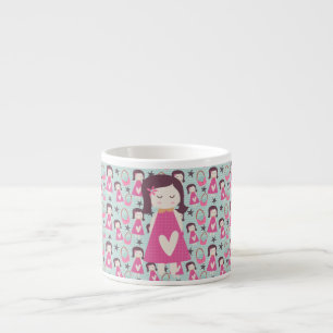 Taza De Espresso Chicas y bolsos