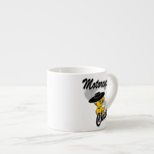 Taza De Espresso Chick de motocicleta #4