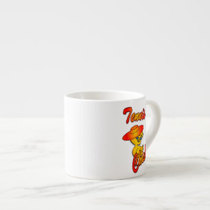 Taza De Espresso Chick de tenis #5