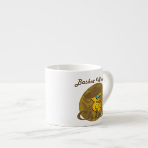 Taza De Espresso Chick tejedor de cestas #6