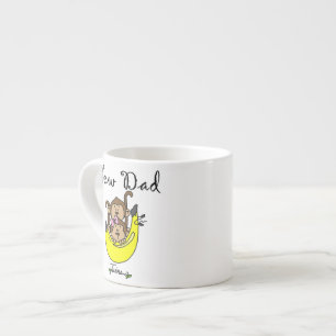 Taza De Espresso Chico gemelo y Chica nuevos regalos para papá