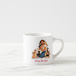 Taza De Espresso Chimigos - Señora Loca de Chi - Chihuahua