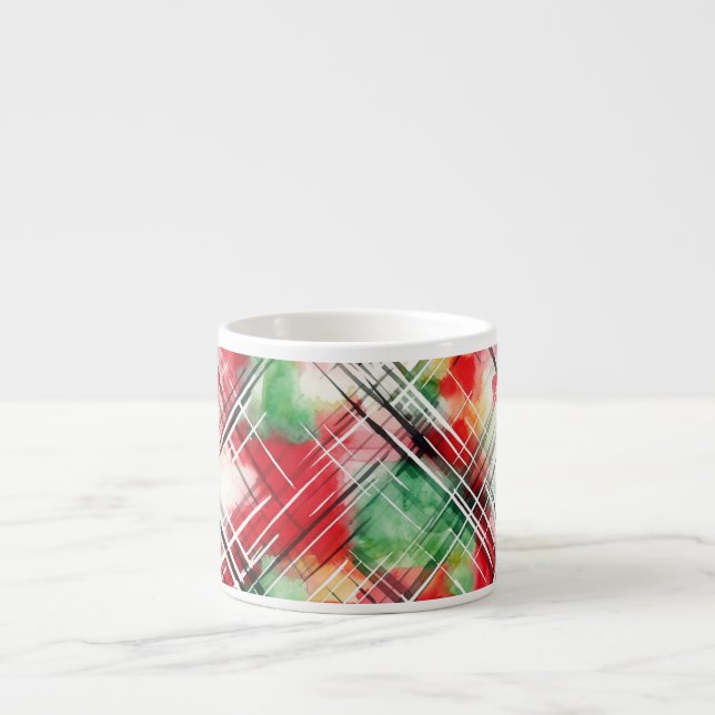 Taza De Espresso Christmas Lights Espresso Mug (Frente)