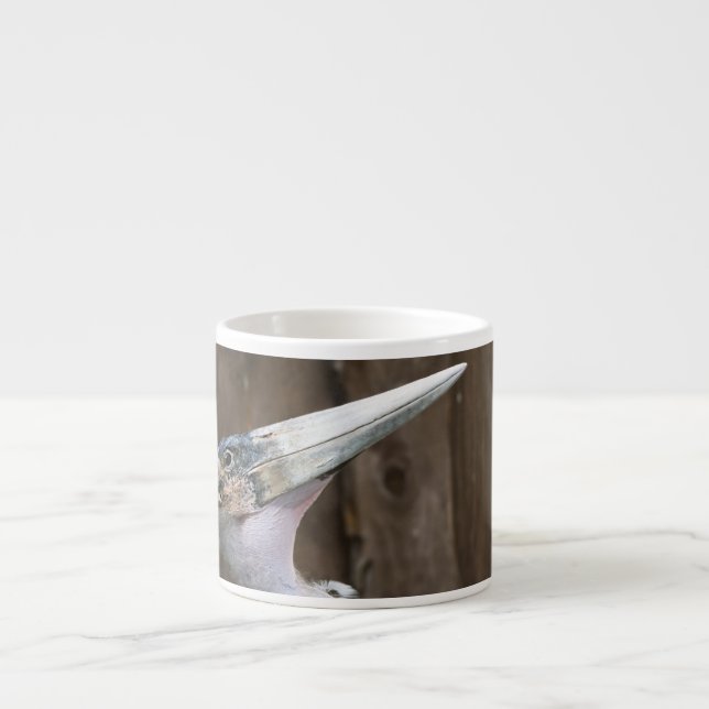 Taza De Espresso Cigüeña Marabú (Frente)