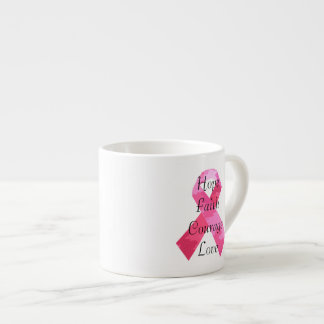 Taza De Espresso Cinta de camuflaje rosa Faibon Espresso Mug