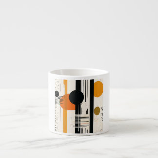 Taza De Espresso círculos abstractos