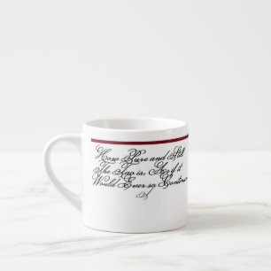 Taza De Espresso Cita de Lao-tzu - Tao estilo 90s