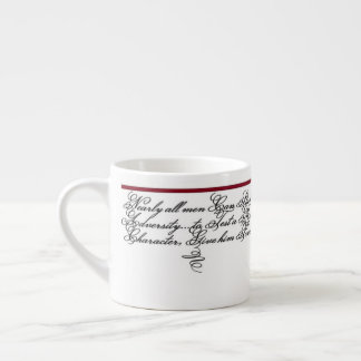 Taza De Espresso Cita de Lincoln - Poder estilo 90