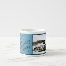 Taza De Espresso Ciudad de Detroit, III espresso mug