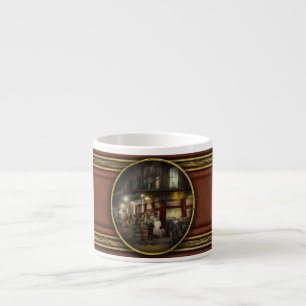 Taza De Espresso Ciudad - NY - Mercado de Washington St, comprando