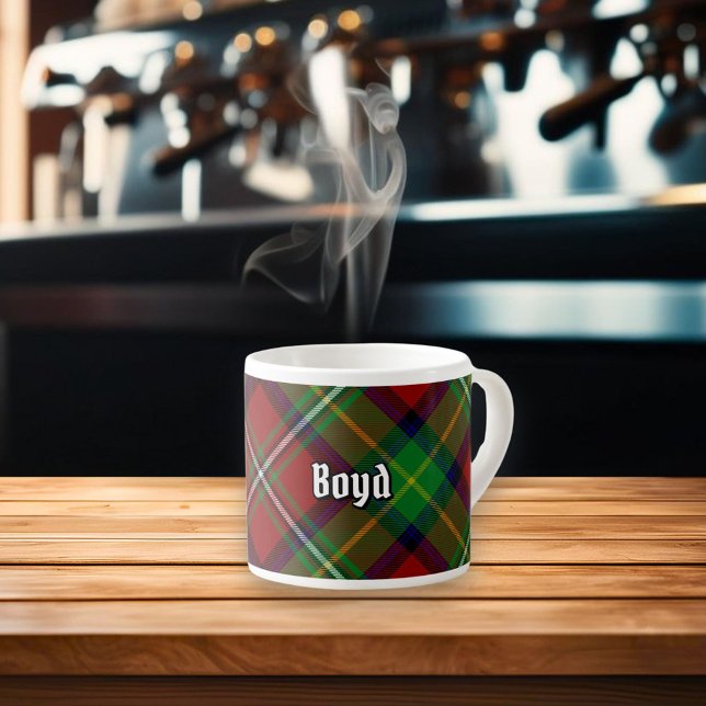 Taza De Espresso Clan Boyd Tartan (Subido por el creador)