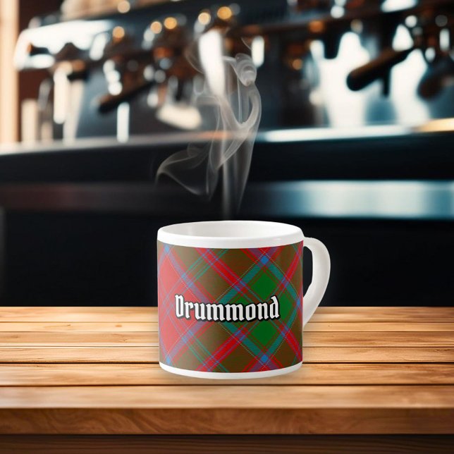 Taza De Espresso Clan Drummond Tartan (Subido por el creador)