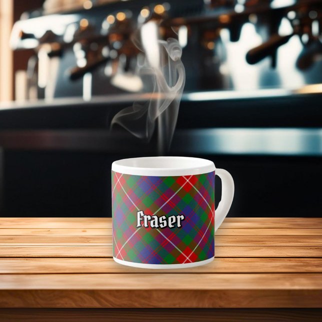 Taza De Espresso Clan Fraser de Lovat Tartán (Subido por el creador)