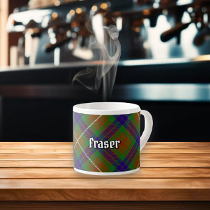 Taza De Espresso Clan Fraser Hunting Tartan Espresso Cup