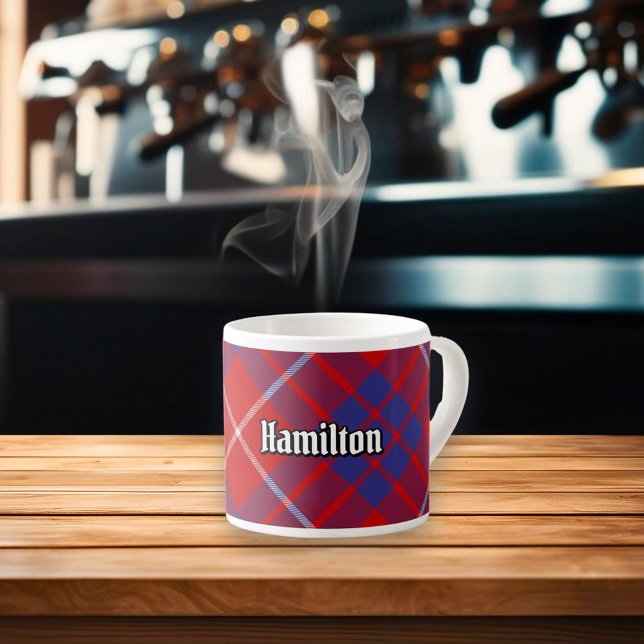 Taza De Espresso Clan Hamilton Red Tartan Espresso Cup (Subido por el creador)