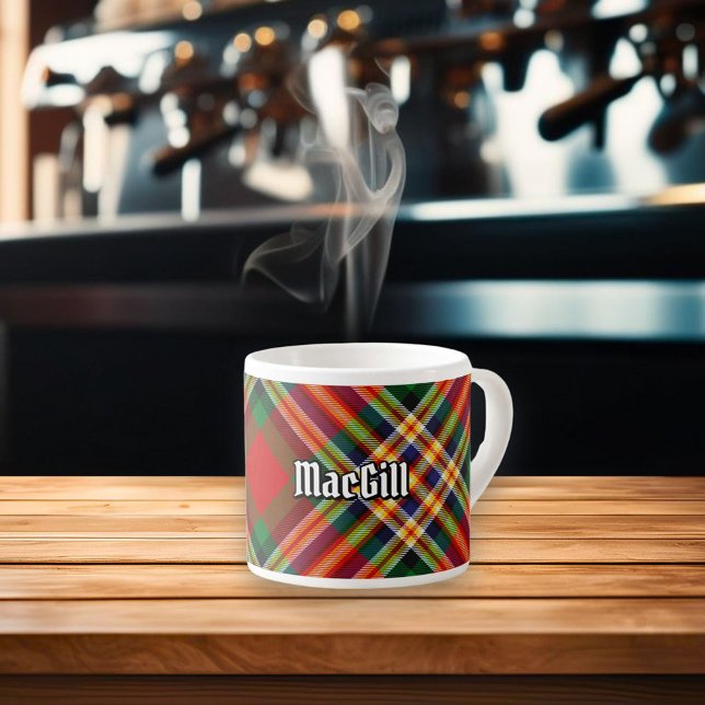 Taza De Espresso Clan MacGill Tartan Espresso Cup (Subido por el creador)