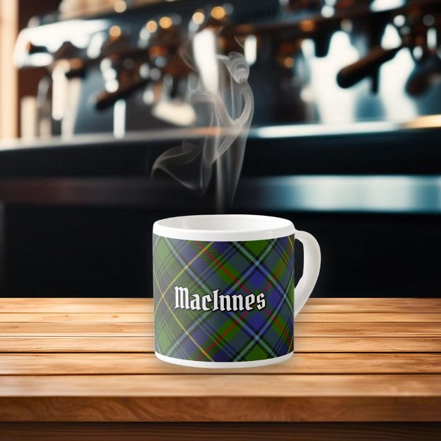 Taza De Espresso Clan MacInnes Tartan (Subido por el creador)