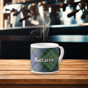 Taza De Espresso Clan MacLaren Tartan