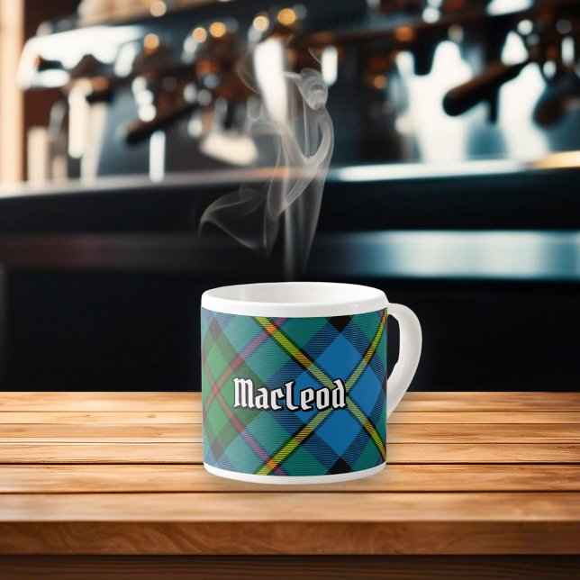 Taza De Espresso Clan MacLeod Hunting Tartán (Subido por el creador)