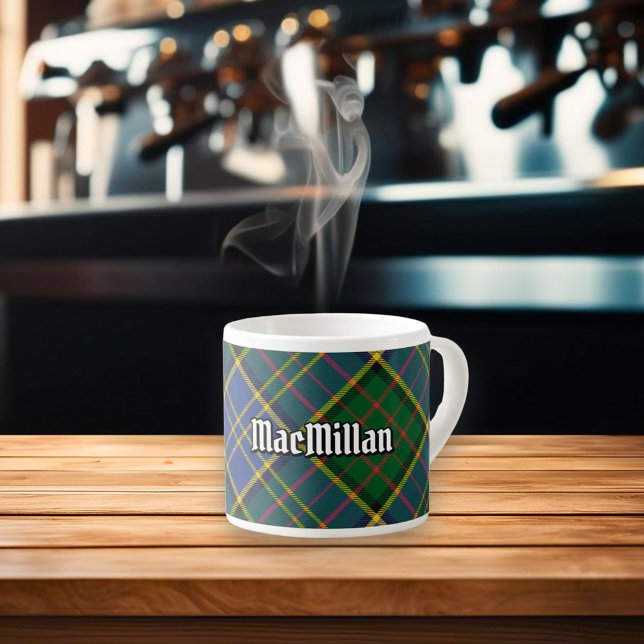 Taza De Espresso Clan MacMillan Hunting Tartán (Subido por el creador)