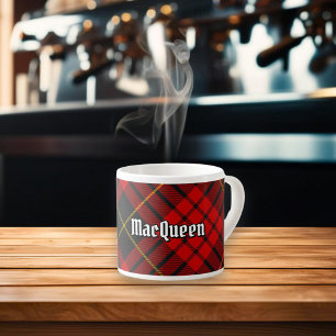 Taza De Espresso Clan MacQueen Tartan