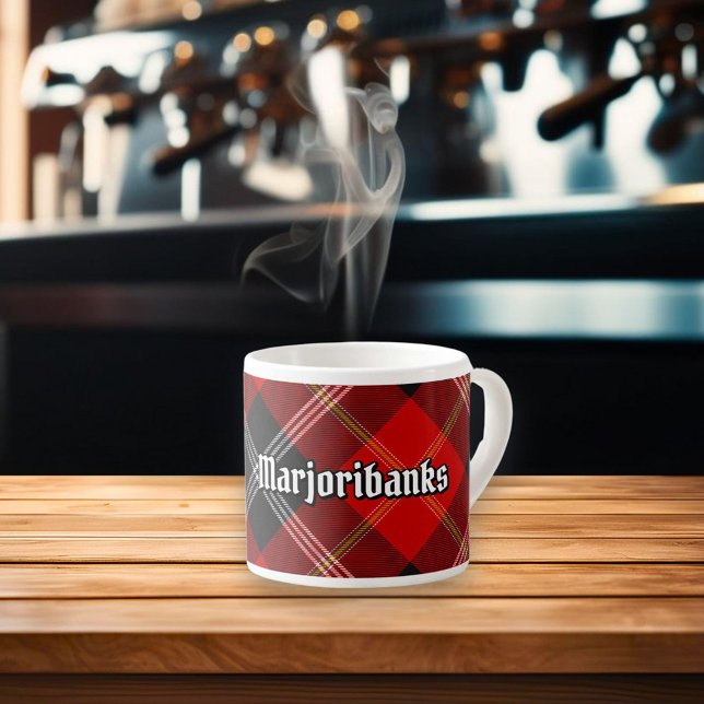 Taza De Espresso Clan Marjoribanks Tartan (Subido por el creador)