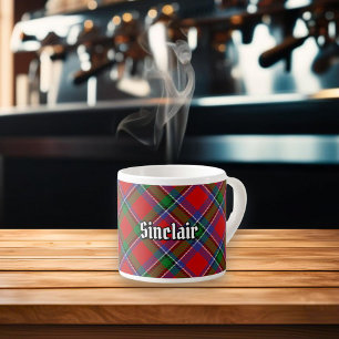 Taza De Espresso Clan Sinclair Tartan