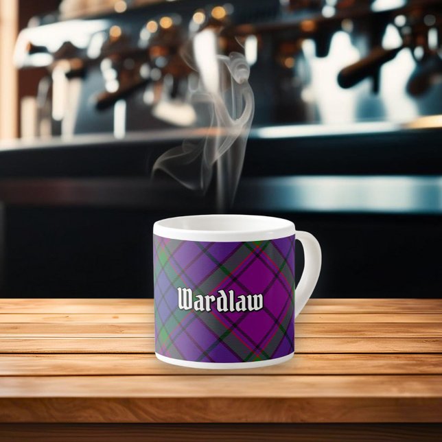 Taza De Espresso Clan Wardlaw Tartan (Subido por el creador)