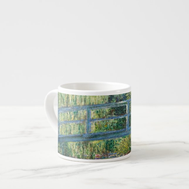 Taza De Espresso Claude Monet - estanque de Lily del Agua, Armonía  (Izquierda)