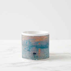 Taza De Espresso Claude Monet Impresión Amanecer Francés