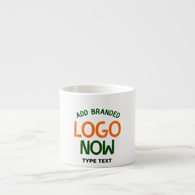 TAZA DE ESPRESSO CLIENTE SENCILLO Y LIMPIO DE MODA BLANCO (Frente)