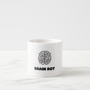 Taza De Espresso Club Brain Rot Specialty Coffee Mug