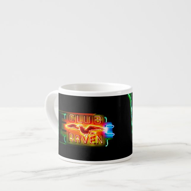 Taza De Espresso Club Raven (Izquierda)
