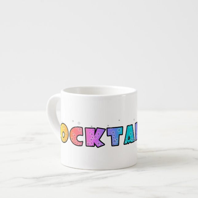 TAZA DE ESPRESSO ¡COCKTAIL! ESPRESSO MUG (Izquierda)