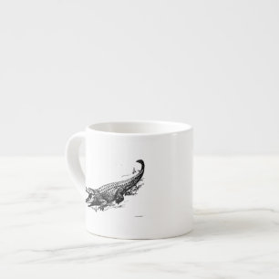 Taza De Espresso Cocodrilo