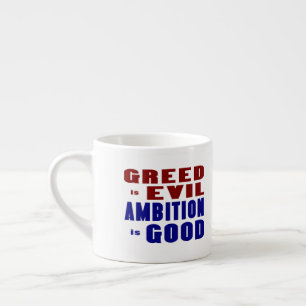 Taza De Espresso Codicia y Ambición