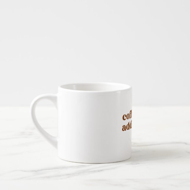 Taza De Espresso Coffee addicts mug (Izquierda)