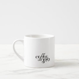 Taza De Espresso Coffee Snob