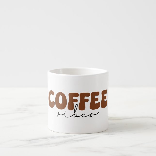 Taza De Espresso Coffee Vibes (Frente)
