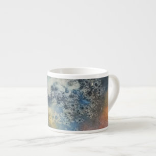 Taza De Espresso Color del agua "Galaxia" Espresso Mug