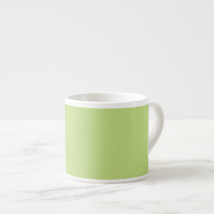 Taza De Espresso Color verde primavera listo para el Personalizar