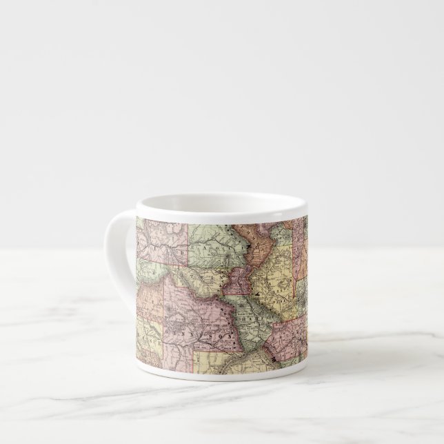 Taza De Espresso Colorado 5 (Izquierda)
