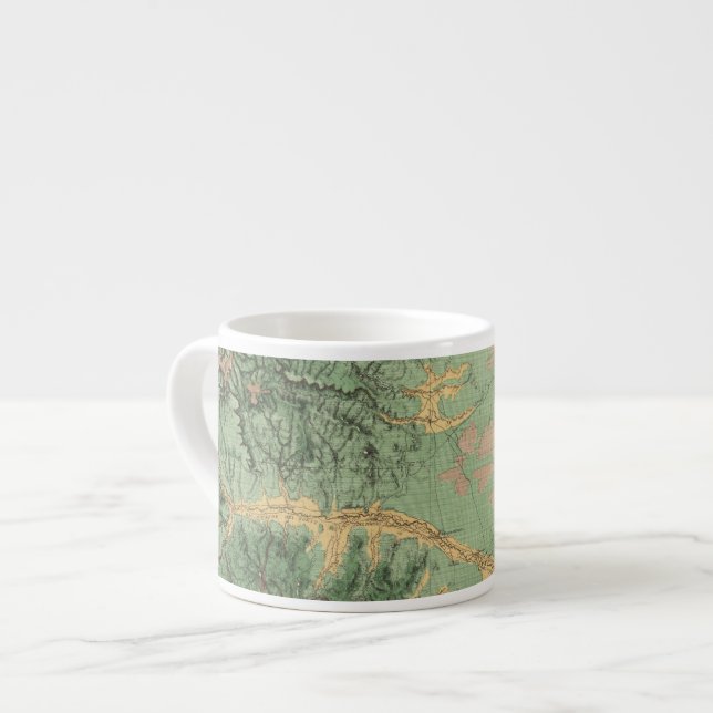 Taza De Espresso Colorado 7 (Izquierda)