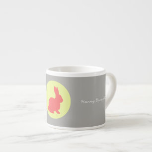 Taza de Espresso Colores Pastel Divertidos Hunny B
