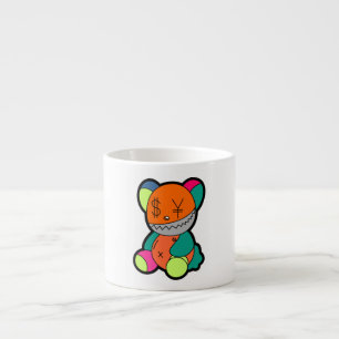 Taza De Espresso Colorful bear