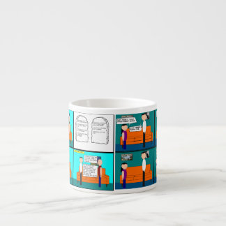 Taza De Espresso Comic Mug