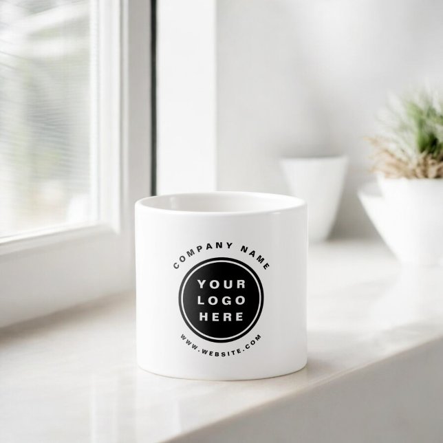 Taza De Espresso Compañía comercial promocional con logotipos de em (Subido por el creador)