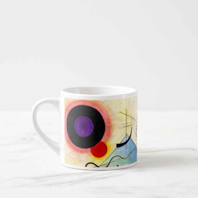 Taza De Espresso Composición de Kandinsky 8 (Izquierda)