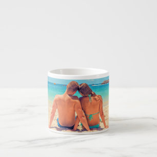 Taza de espresso con foto personalizada de su prop