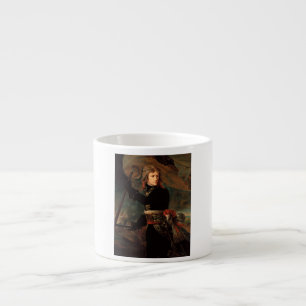 Taza De Espresso Concentración de Napoleón Bonaparte en la batalla